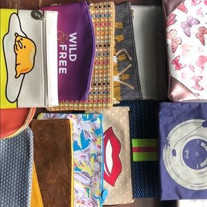 13 Ipsy make up bags ENTIRE LOT